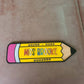Customized Teacher Pencil Name Wall Decor