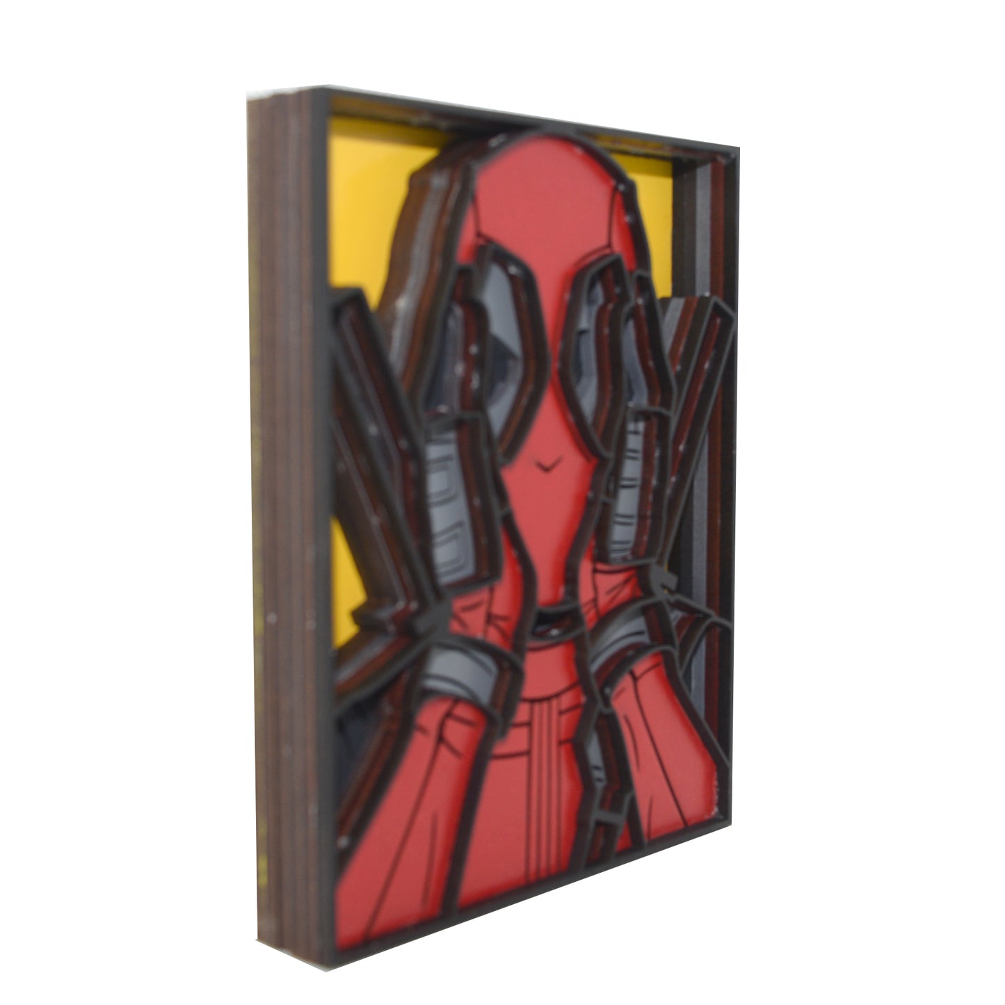 3-D Layered Deadpool V2 Art