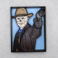 3-D Layered Fallout Ghoul Wooden Art