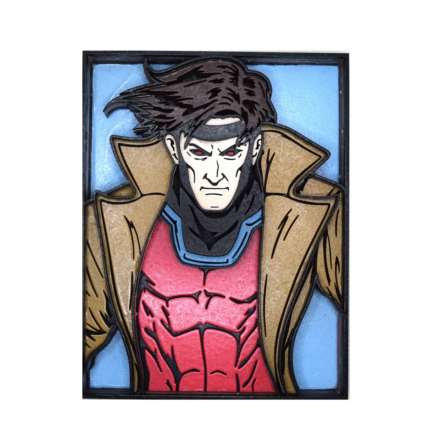 3-D Layered Gambit 97 Art