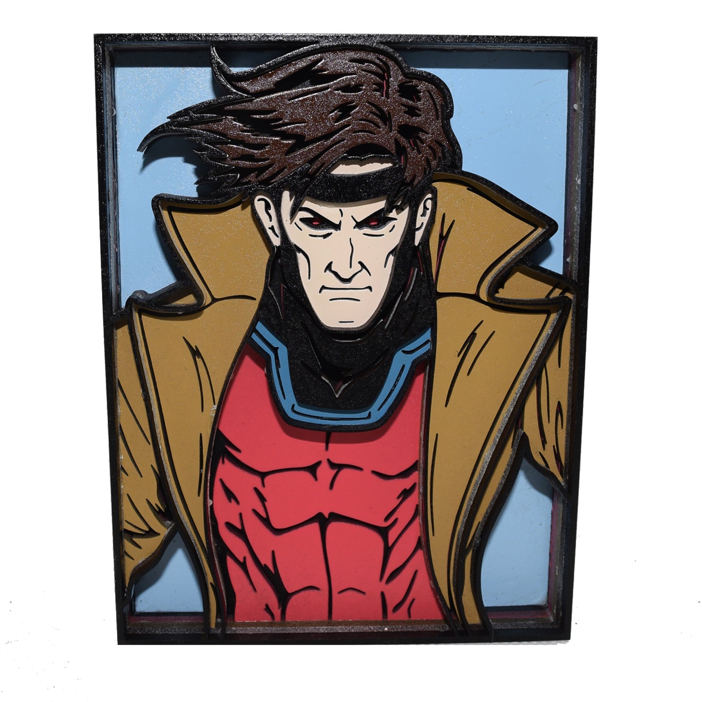 3-D Layered Gambit 97 Art