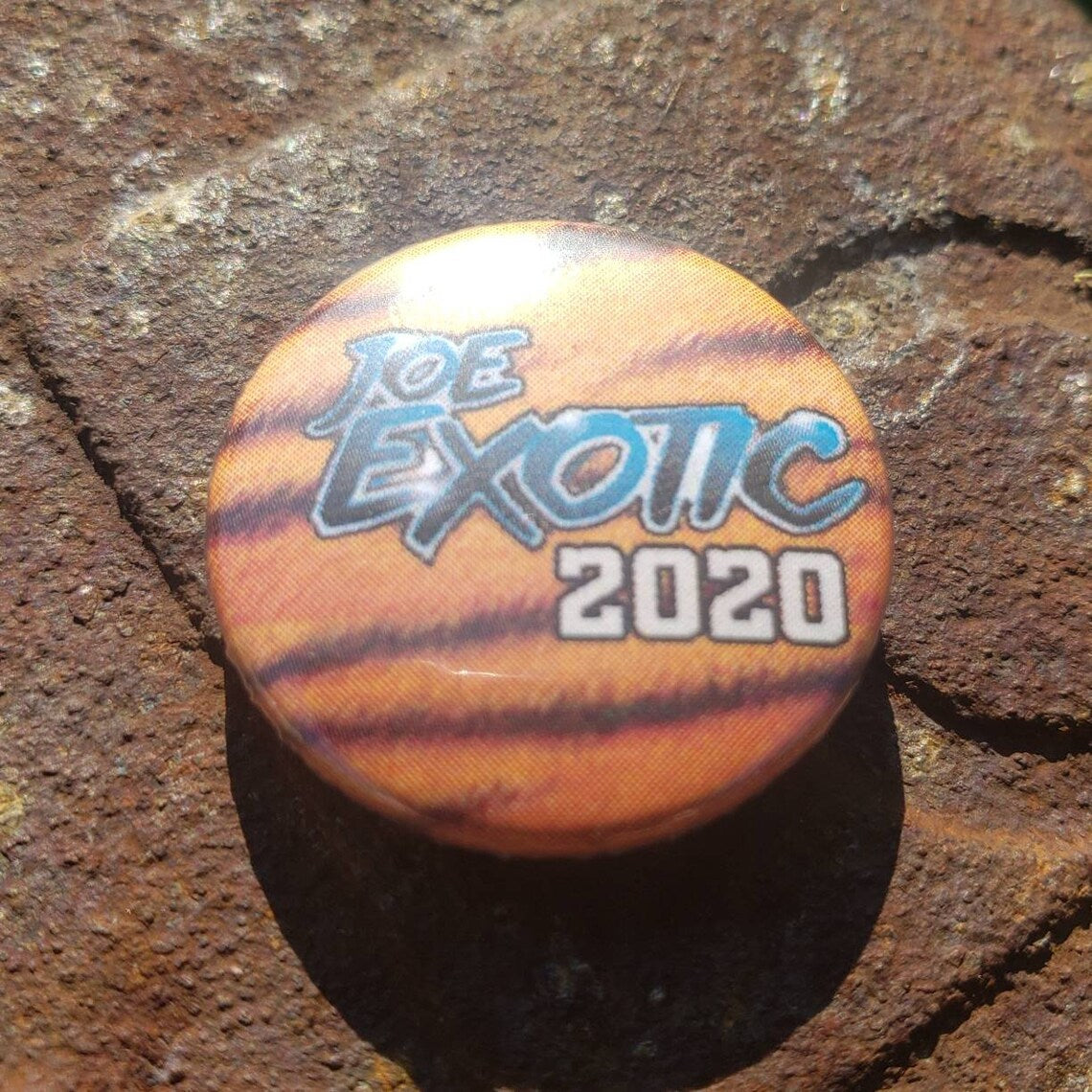 Joe Exotic 2020 Color 1 Inch Button