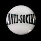Anti-Social 1 inch button