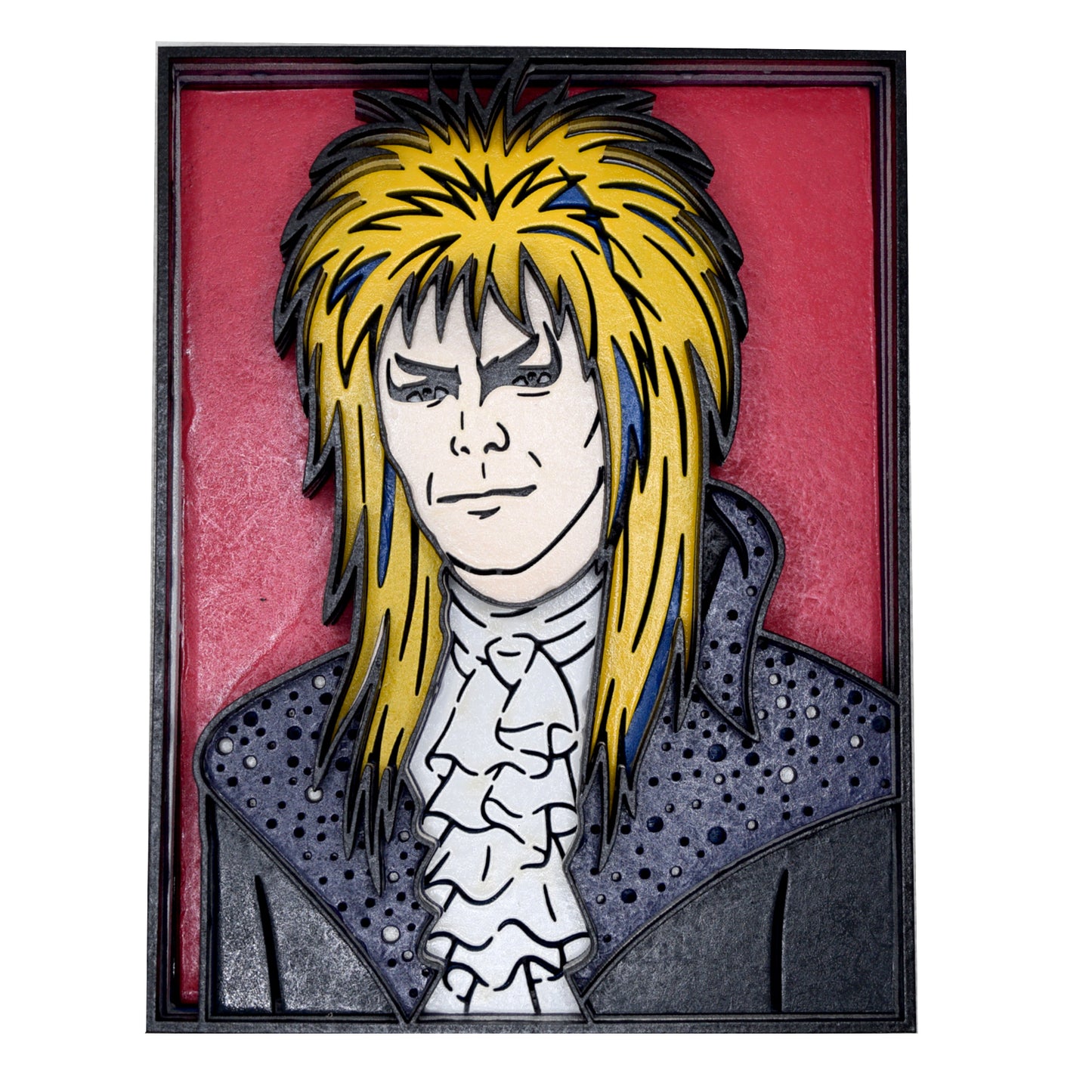 3-D Layered Jareth Art