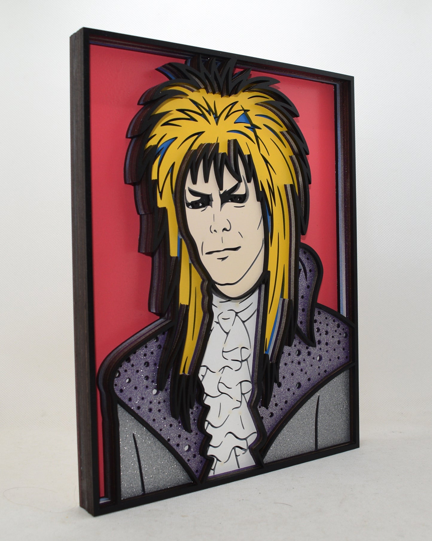 3-D Layered Jareth Art