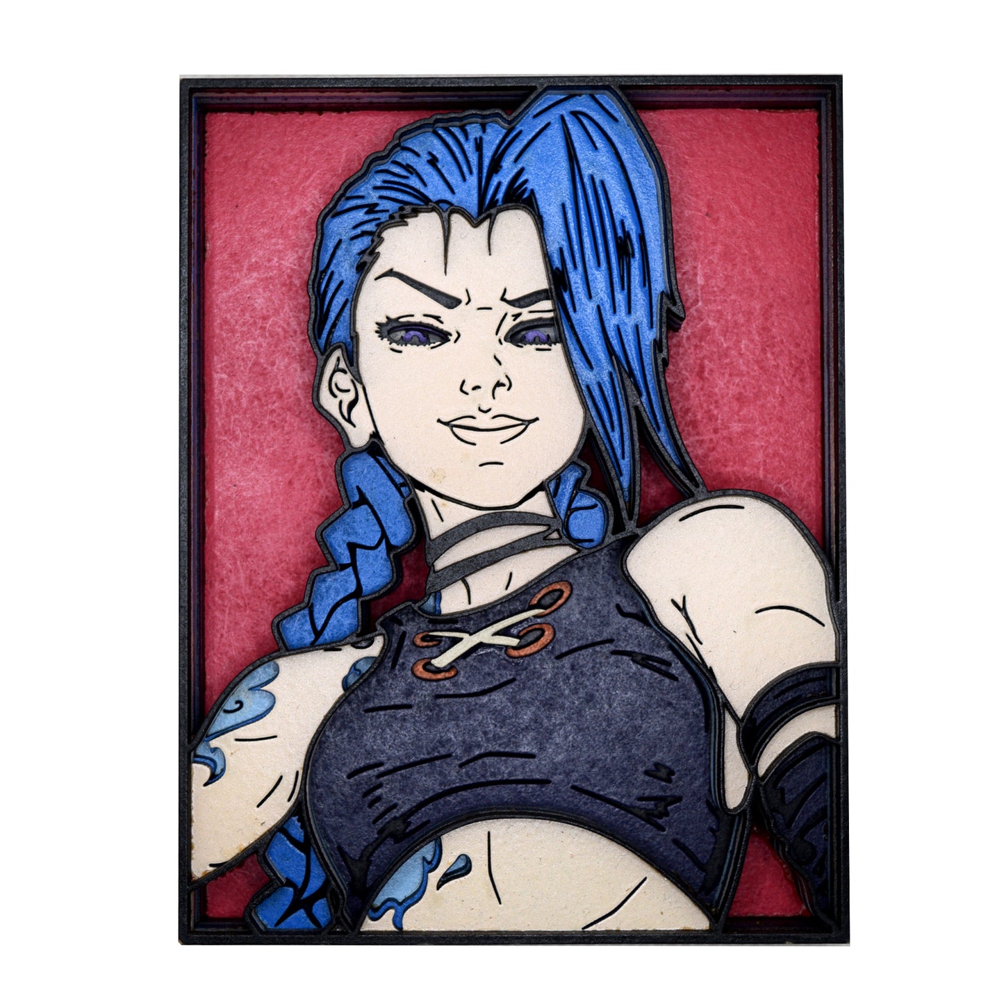 3-D Layered Jinx Art