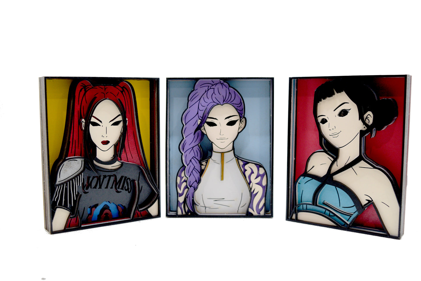 3-D Layered Mira (K-Pop Demon Hunters) Art