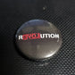 Love Revolution 1 inch button