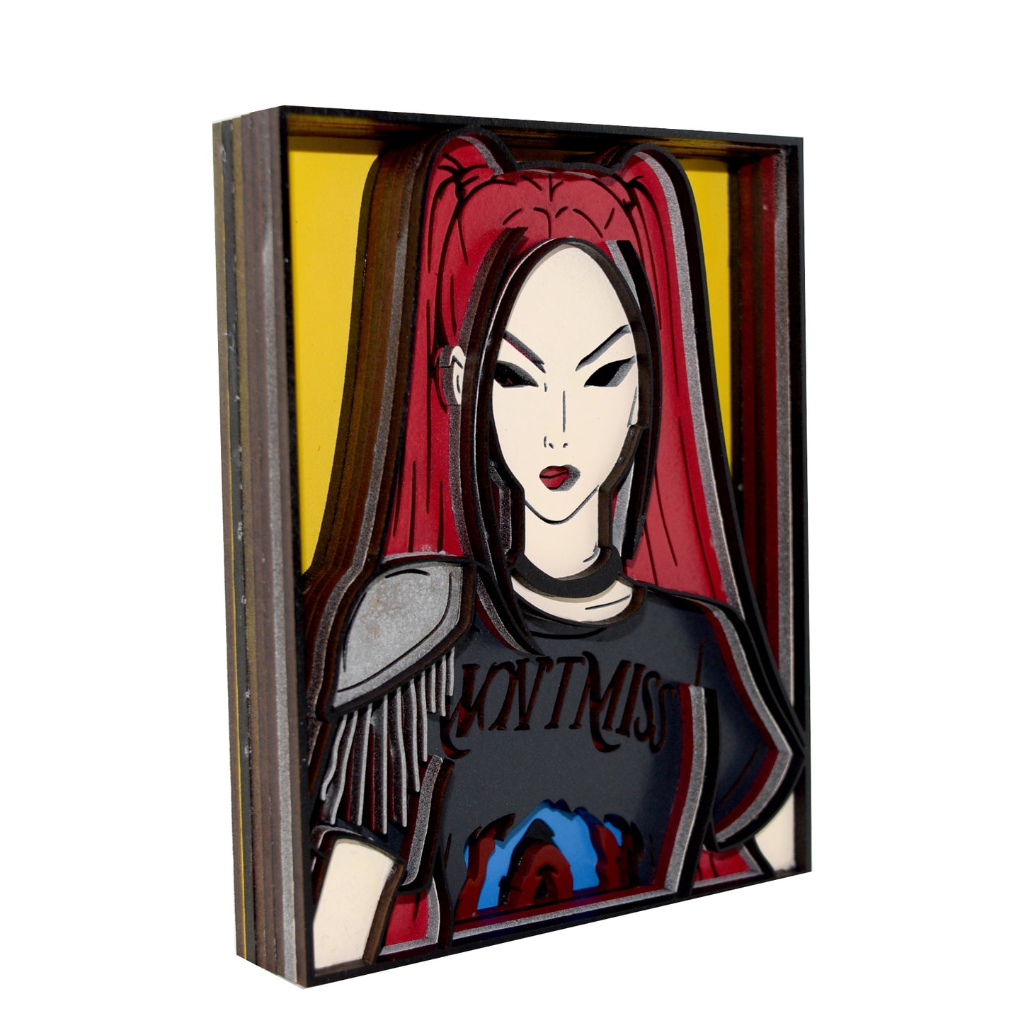 3-D Layered Mira (K-Pop Demon Hunters) Art