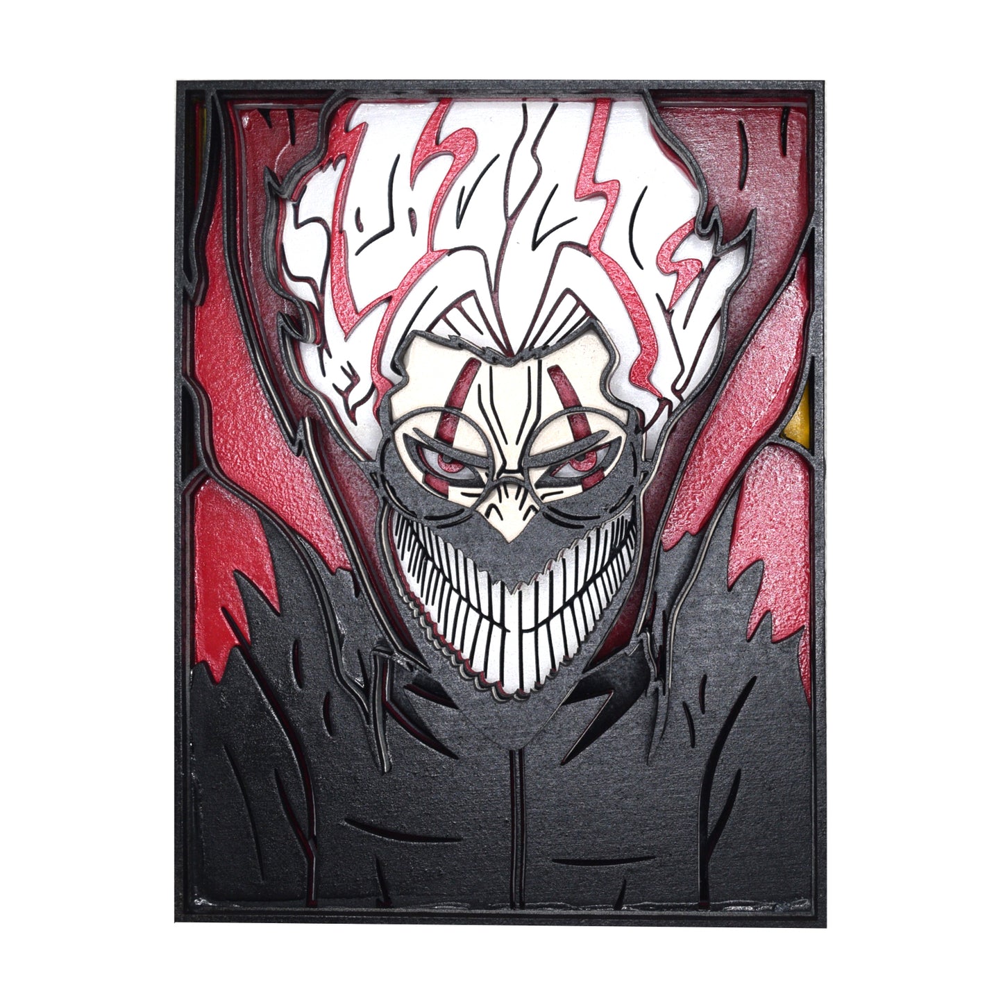 3-D Layered Okarun Dandadan Art