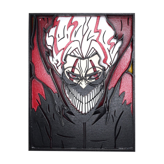 3-D Layered Okarun Dandadan Art