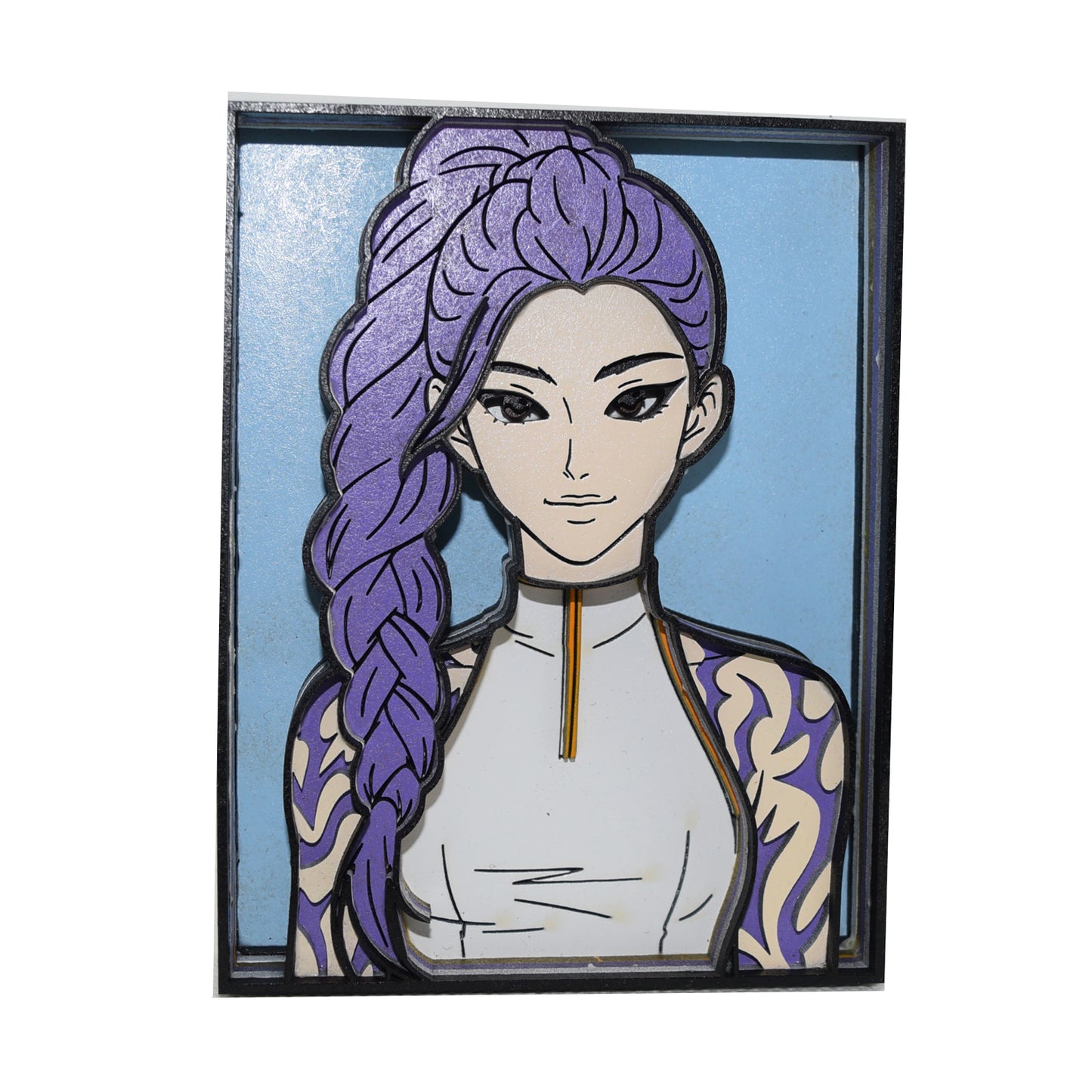 3-D Layered Rumi (K-Pop Demon Hunters) Art