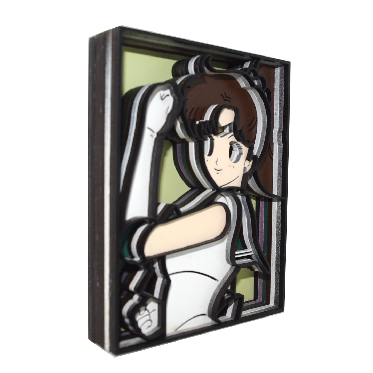 3-D Layered Sailor Jupiter Art