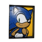 3-D Layered Sonic the Hedgehog Art