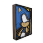 3-D Layered Sonic the Hedgehog Art