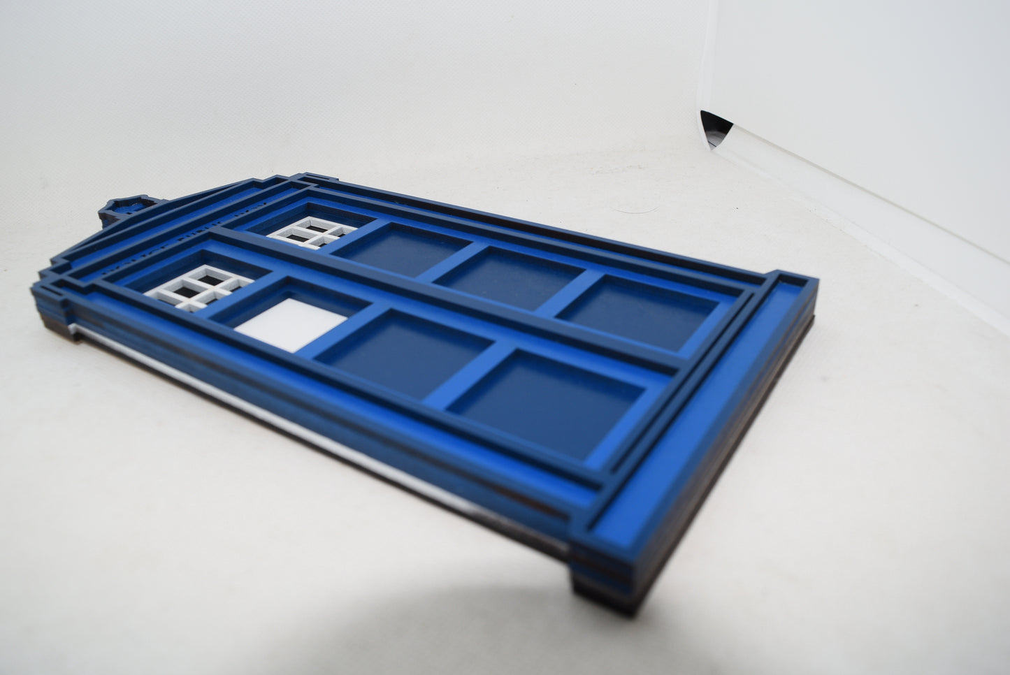 3-D Layered Tardis Art