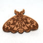 Witchy Moth Wooden Lapel Pin