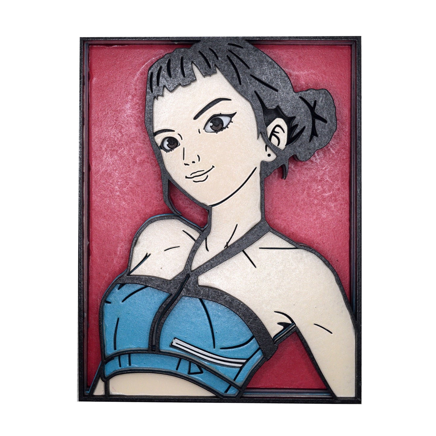 3-D Layered Zoey (K-Pop Demon Hunters) Art