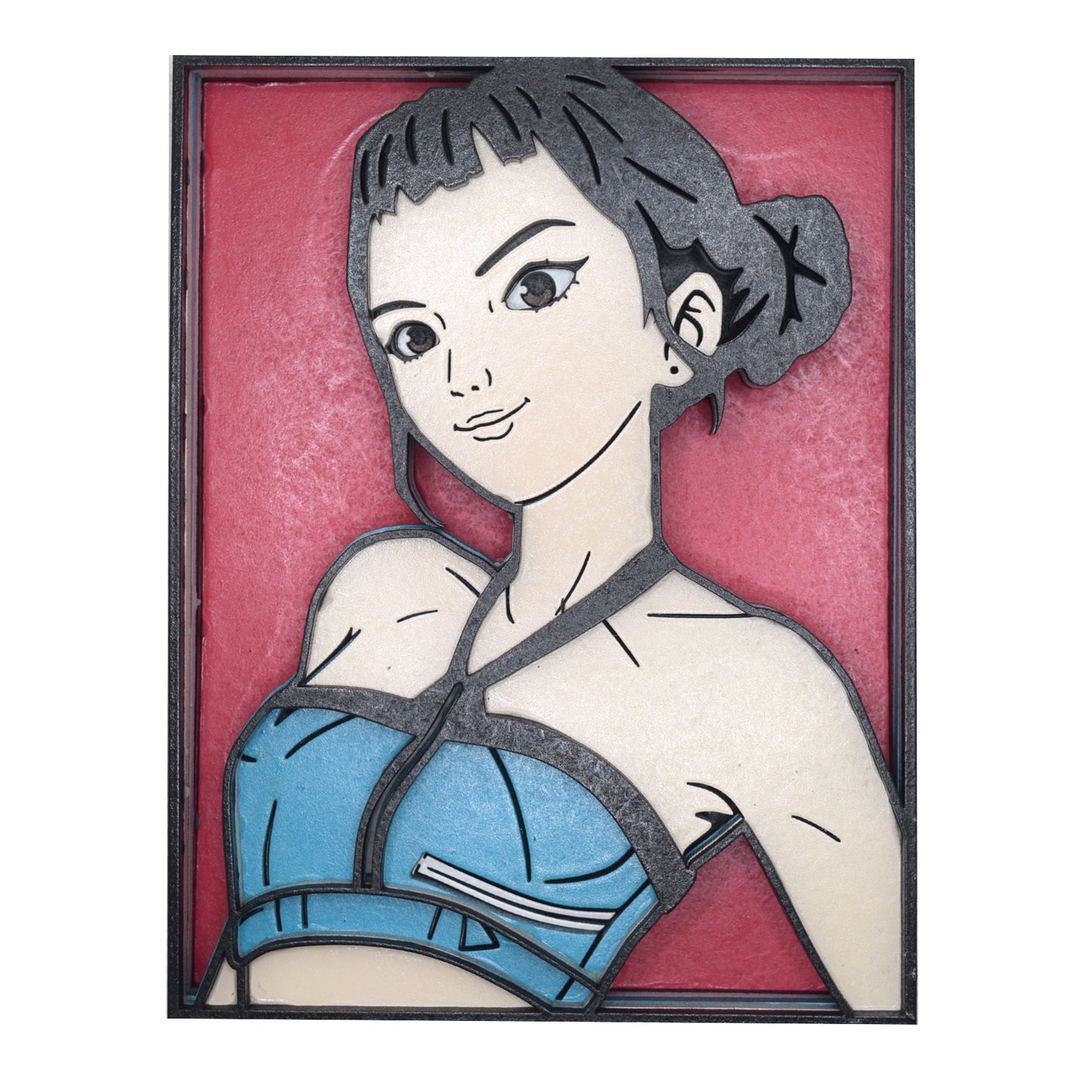 3-D Layered Zoey (K-Pop Demon Hunters) Art