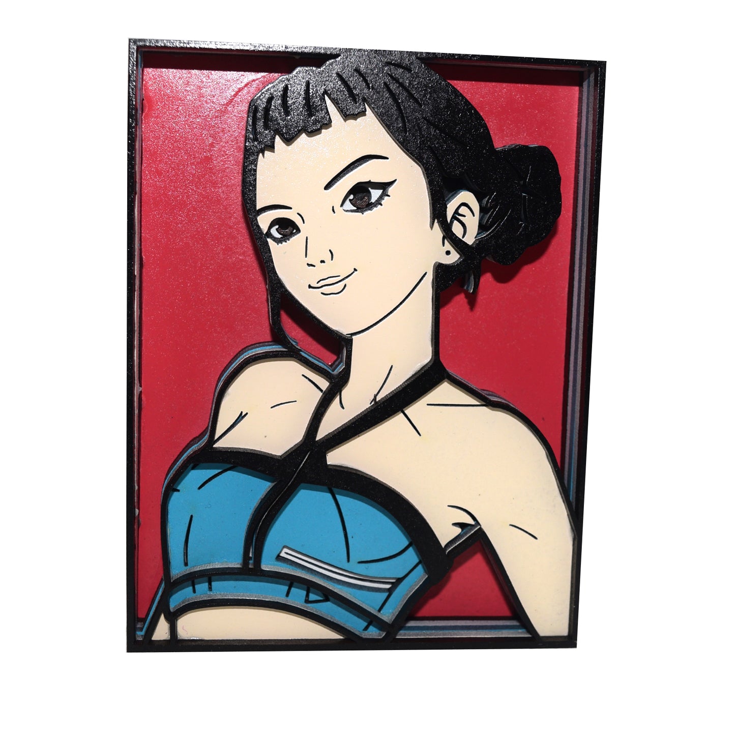 3-D Layered Zoey (K-Pop Demon Hunters) Art