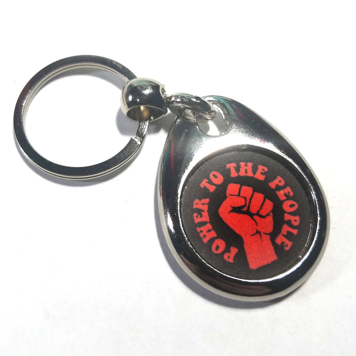 Power to the People Keychain