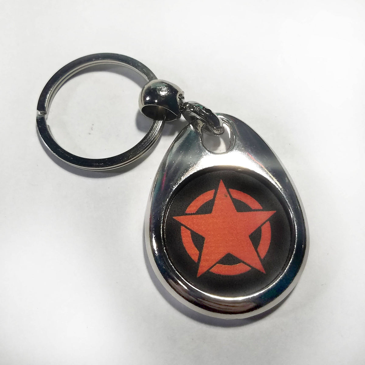 Red Star Keychain Red Star Keychain – EvolSoul