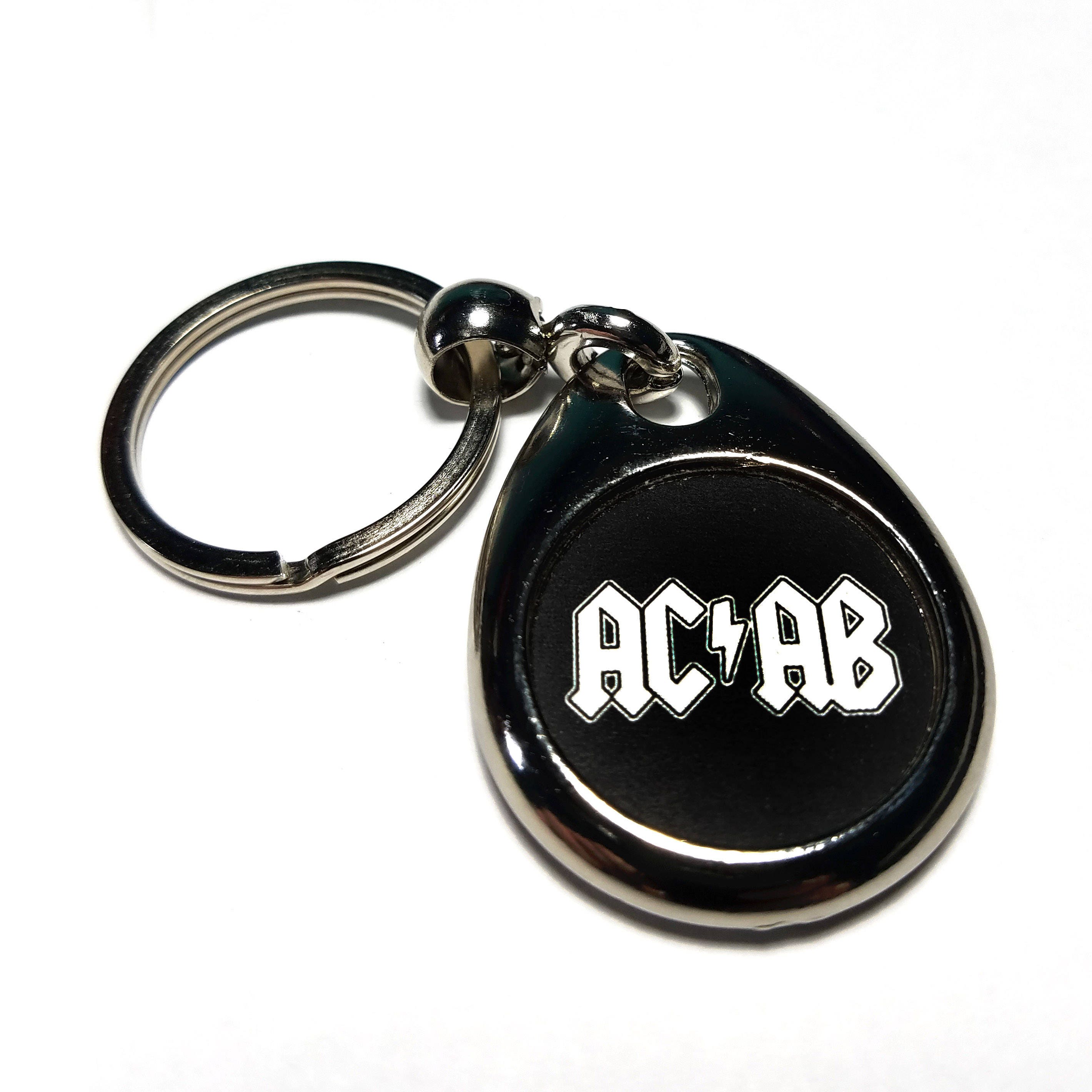 AC/AB ACDC logo Keychain – EvolSoul