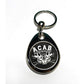 All Cats Are Beautiful Keychain