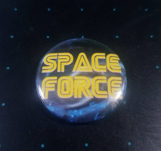 Space Force 1 inch Button