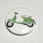 Rainbow Vespa Scooter 1 inch button set