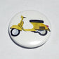 Rainbow Vespa Scooter 1 inch button set