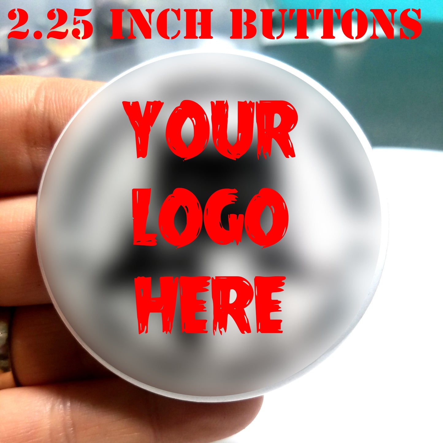 50 2.25 inch Custom Buttons