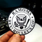 Ramoms Hey Ho! Let's Go! Vinyl Sticker