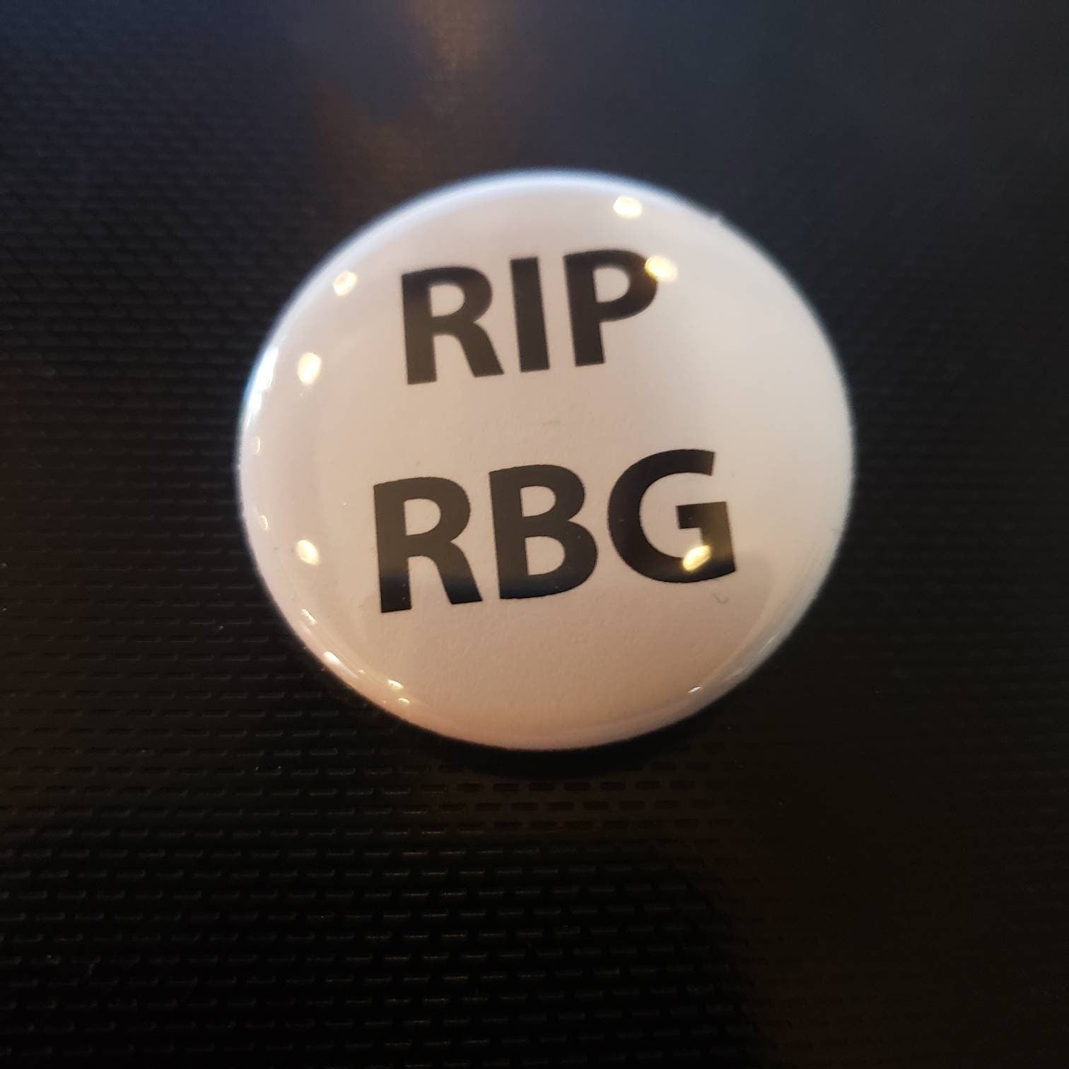 RIP RBG 1.25 inch Button – EvolSoul