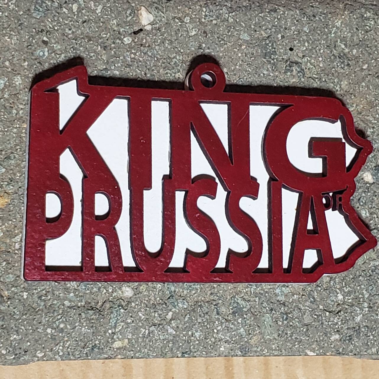 King of Prussia PA Christmas Ornament