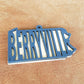 Berryville PA Christmas Ornament