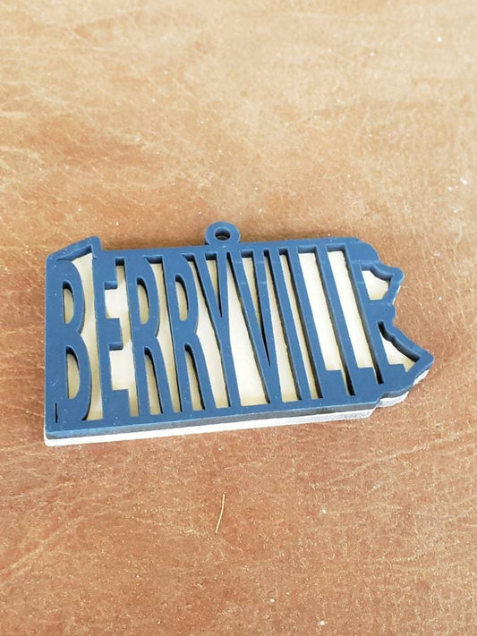 Berryville PA Christmas Ornament