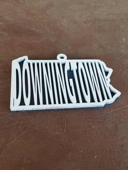 Downingtown PA Christmas Ornament