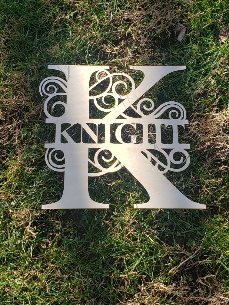 Personlized Monogram Wall Hanging