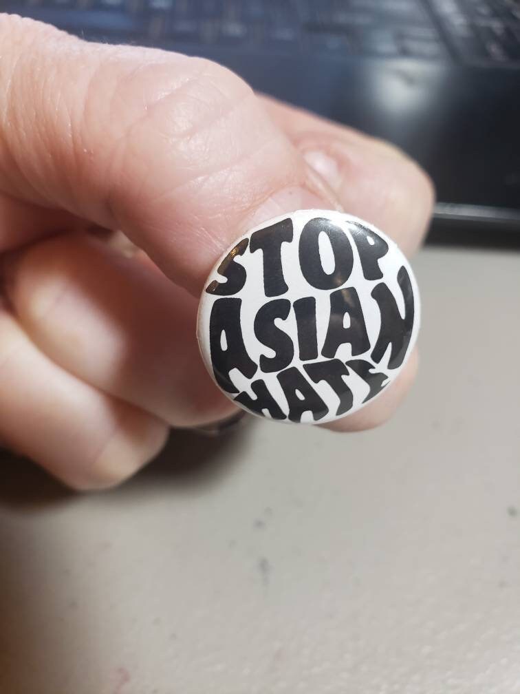 Stop Asian Hate 1 inch Button