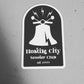 Hostile City Scooter Club Sticker