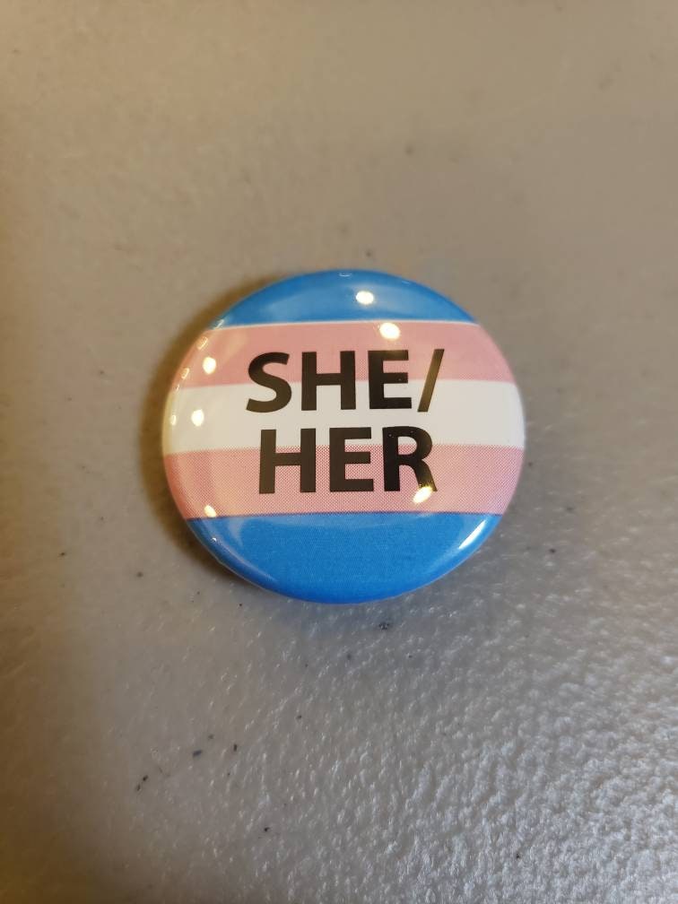 Trans Pride Flag Button 1.25 inch Button – EvolSoul