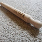 Small Thin Rolling Pin with skinny text