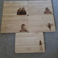 Horror Movie Small Cutting Board
