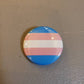 Trans Pride Flag Button 1.25 inch Button