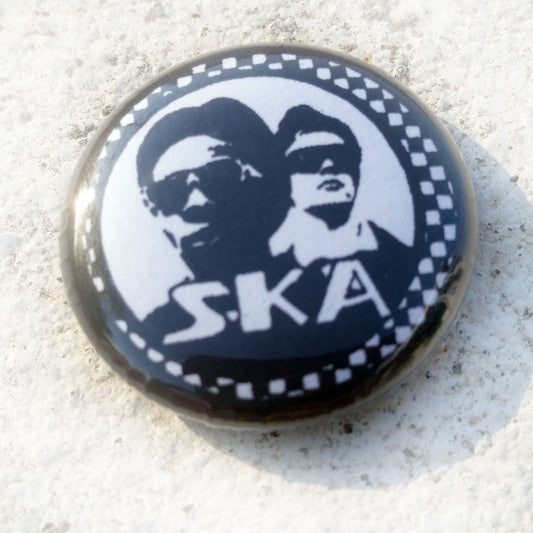 Rude Boys Ska 1 inch button