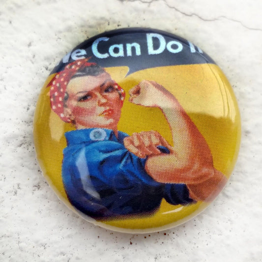 Rosie the Riveter We Can Do It 1 inch Button